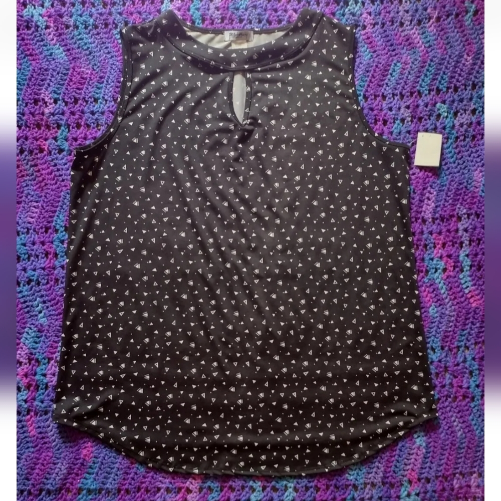 STITCHWURKS LOS ANGELES Women's NWTS Geometric Pattern Blouse S 2XL